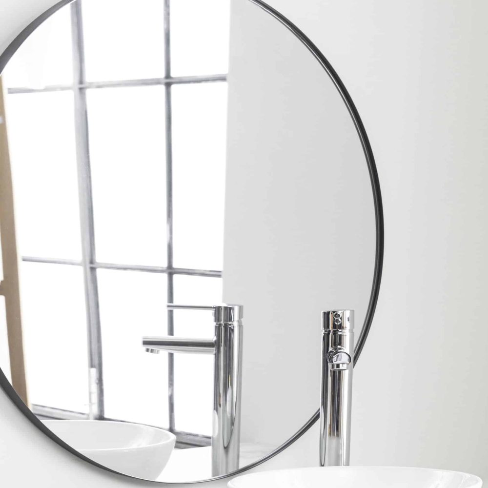 Perimetral Aberturas Montevideo espejo redondo